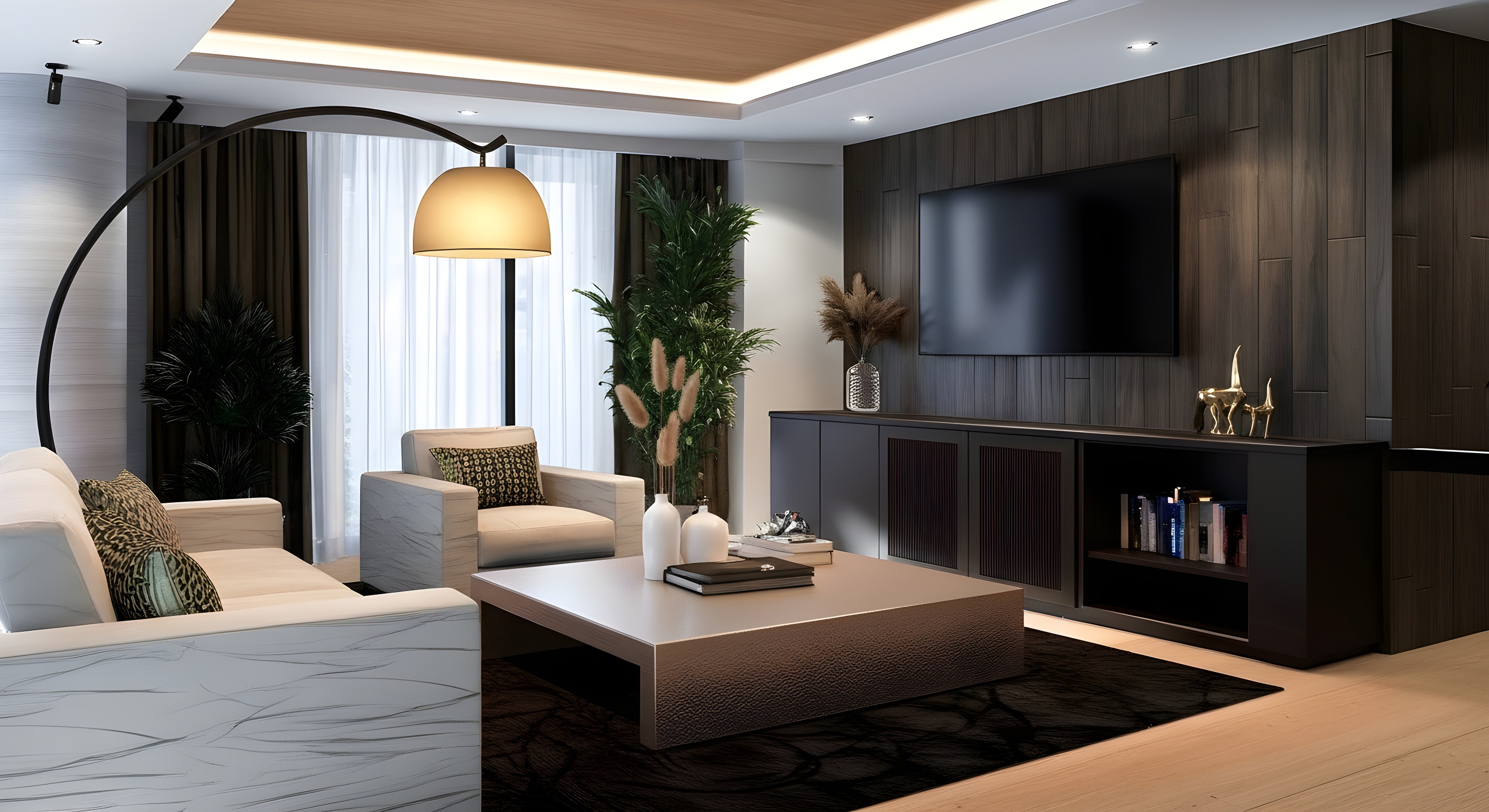 Suite de Soleil Living Room