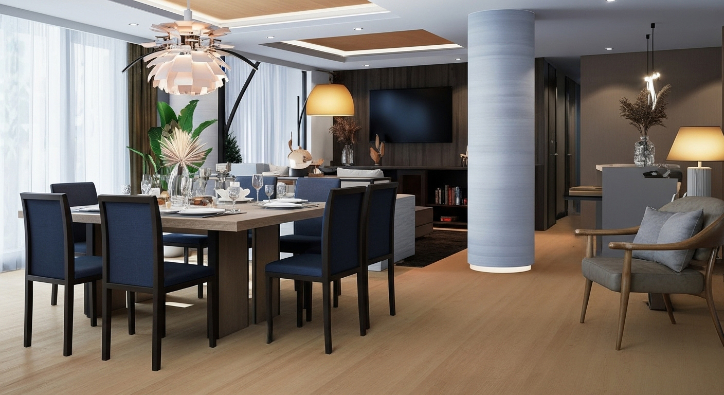 Suite de Soleil Dining & Living