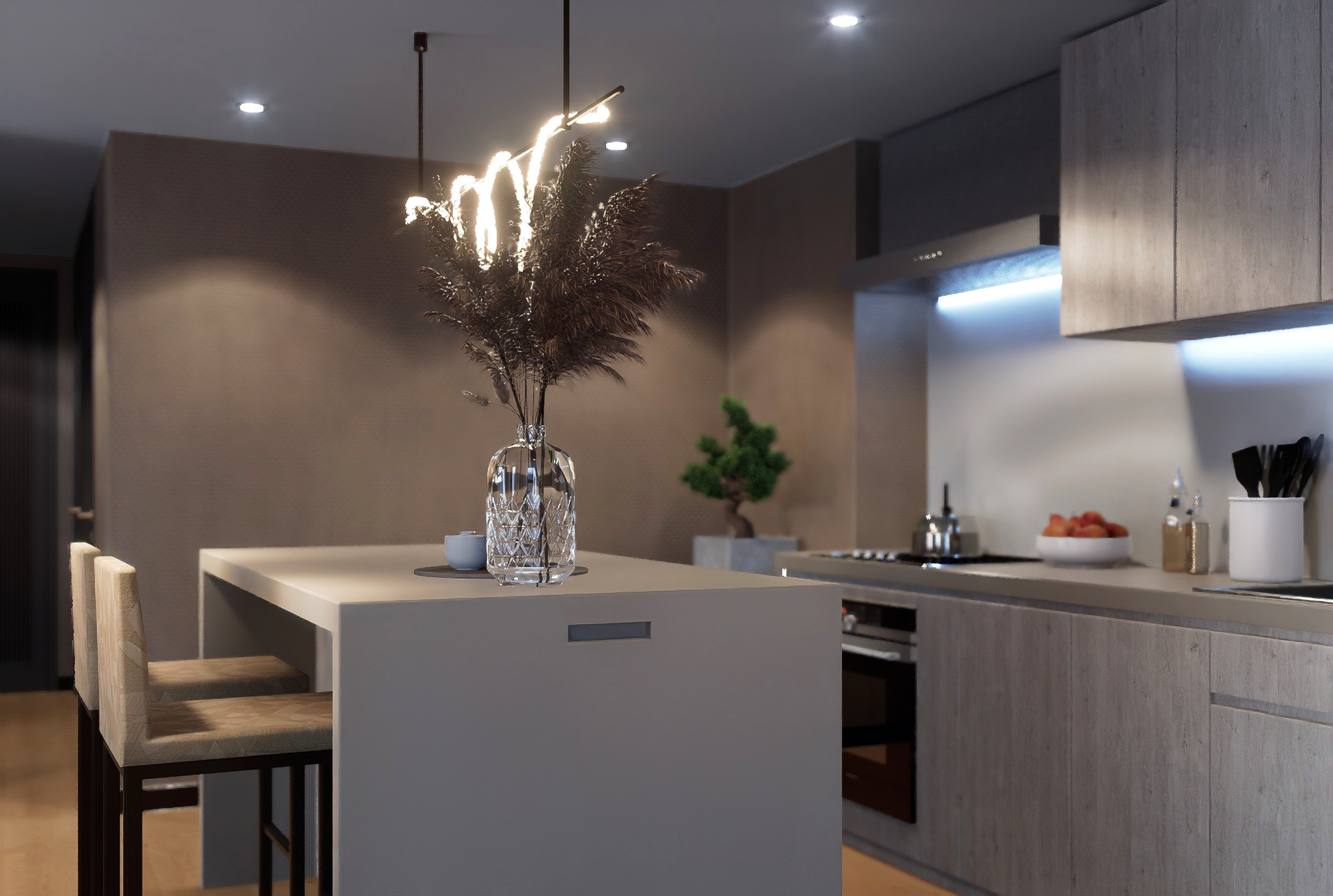 Suite de Soleil Kitchen